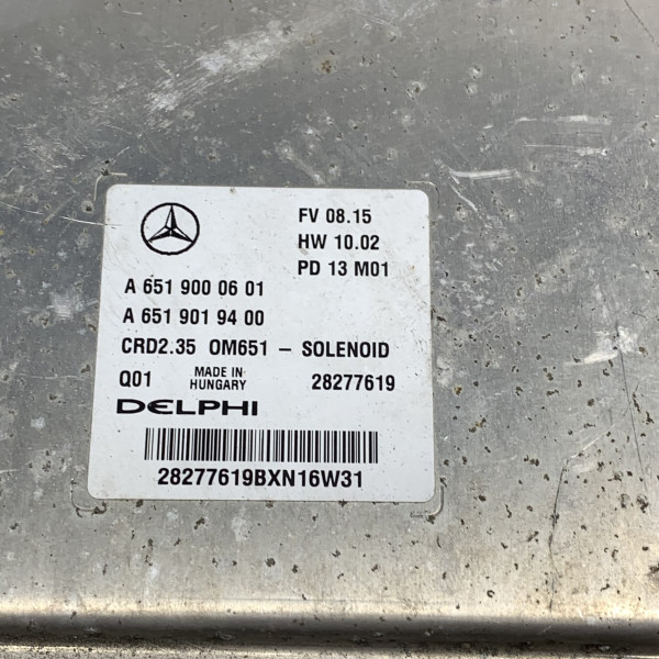 Блок (МОЗГИ) компьютер на  на Mercedes Sprinter W 906 2.2 CDI OM 651 А6519000601 А6519019400